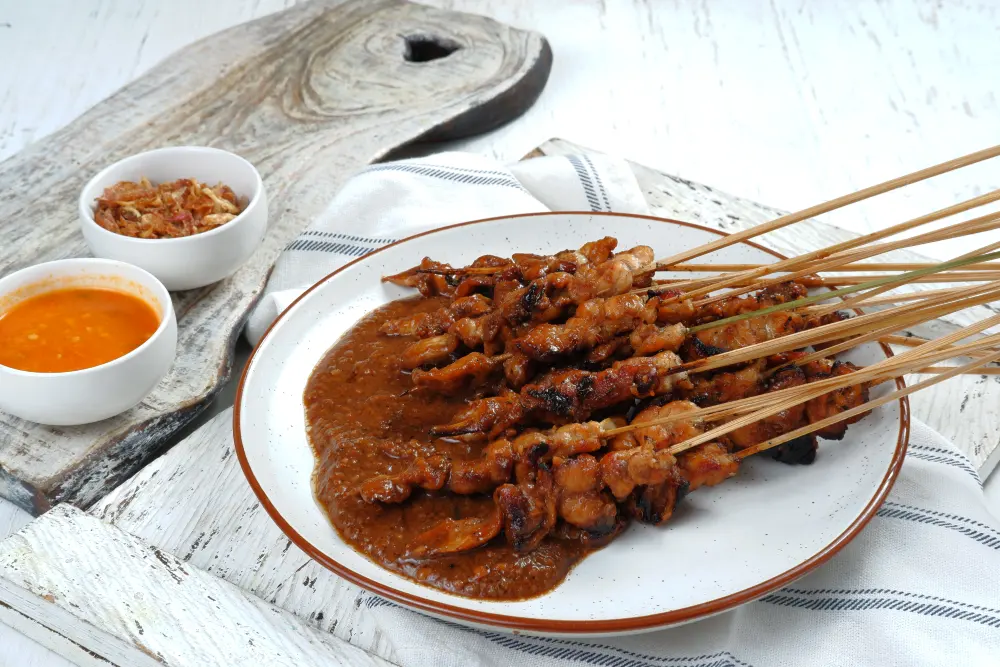 Resep Sate Ayam Madura dengan Bumbu Kacang Gurih